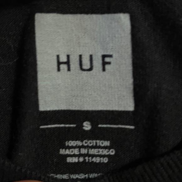 HUF Skate or Don’t T-Shirt 🛹🌙 Size Small • Short Sleeves - Picture 5 of 5